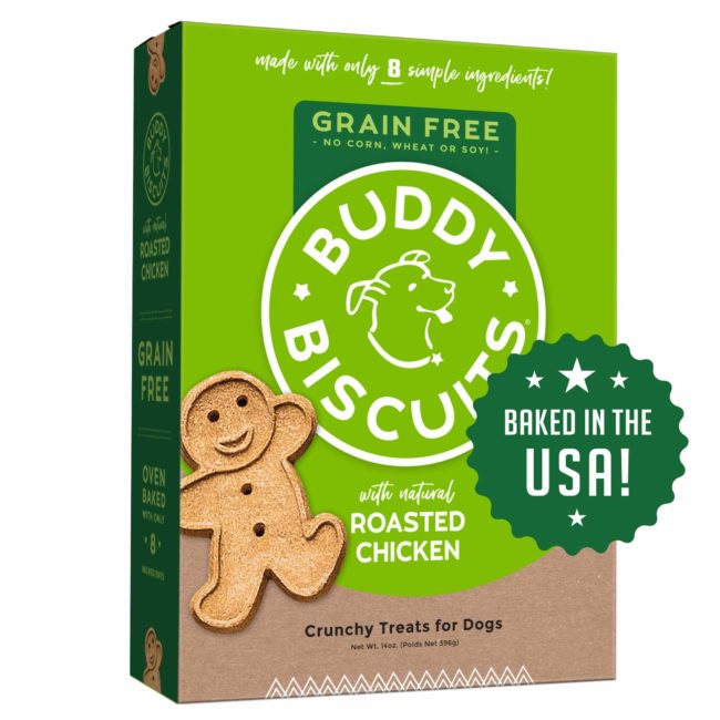 Grain Free Oven Baked Treats: Roasted Chicken - Buddy Biscuit