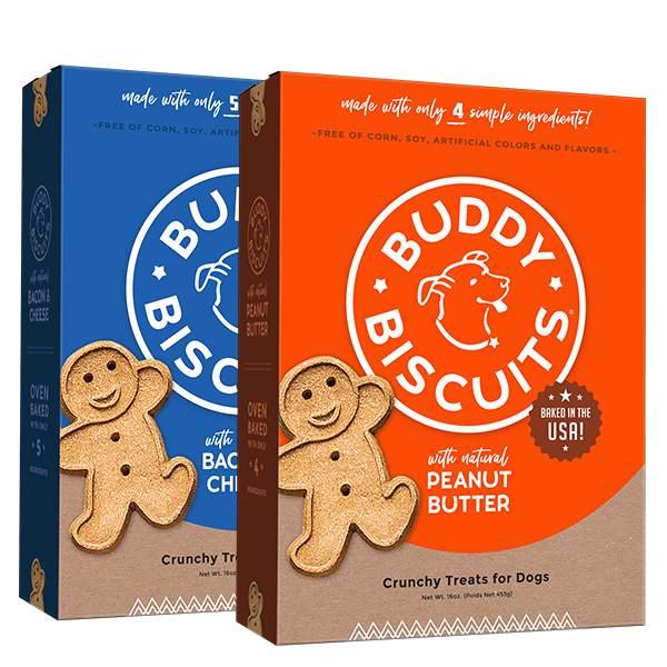 Buddy Biscuits® Dog Treats, Cat Treats and Buddy Wash