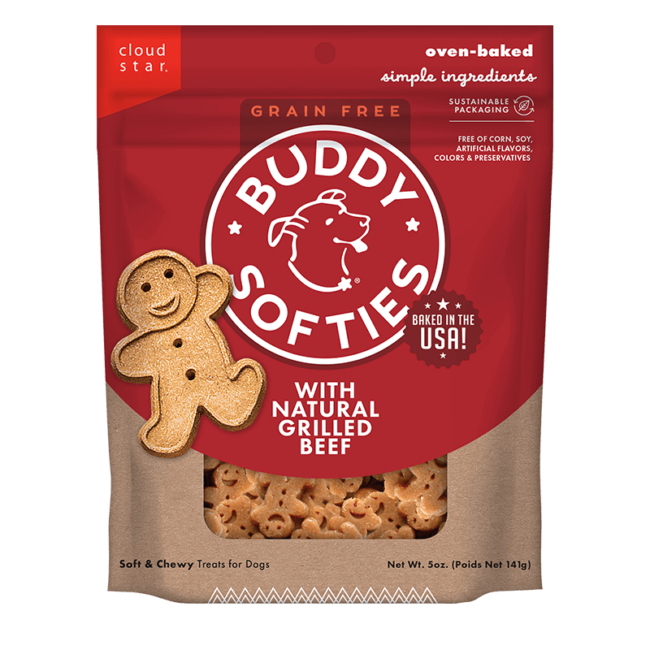 Grain Free Soft & Chewy Treats: Grilled Beef